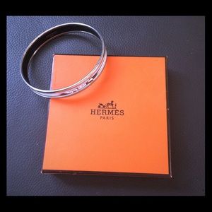 Hermes Printed Enamel Bangle